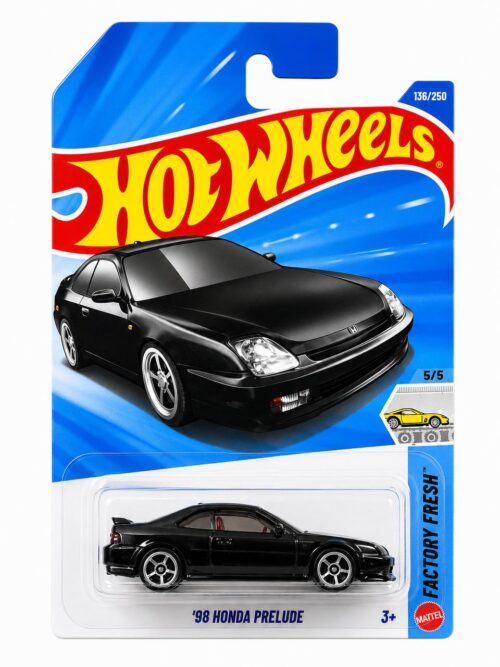 photo_2026-08-05_21-43-46 (2) Hot Wheels ’98 Honda Prelude Negro | Carro Coleccionable Escala 1:64 Serie Factory Fresh
