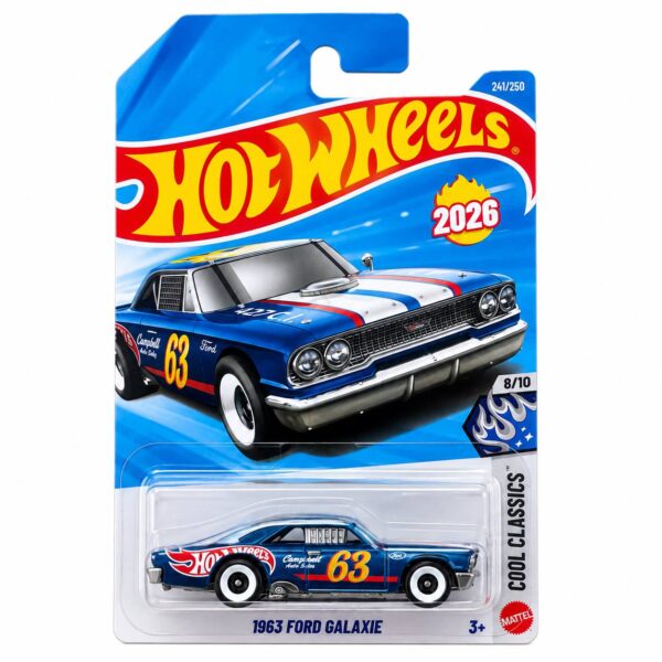 Hot Wheels 1963 Ford Galaxie 1:64 – Cool Classics 8/10