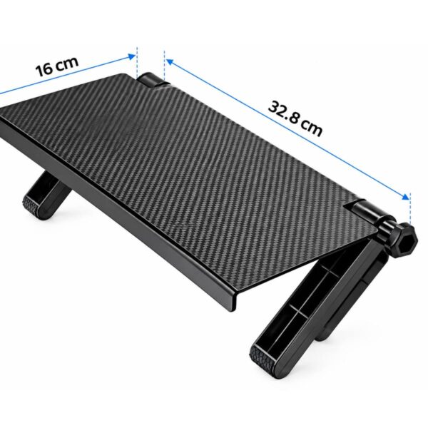photo_2026-09-28_01-41-05 (2) Repisa Superior Plegable para TV y Monitor – Organizador Ajustable Negro
