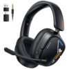Audífonos Gamer NUBWO HG04 Inalámbricos 2.4G + Bluetooth 5.3 – 7.1 Surround, Micrófono y 80H